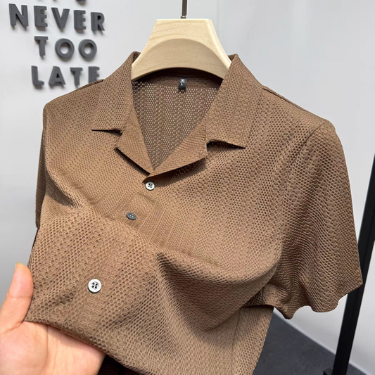 Linen Mist Riviera Shirt