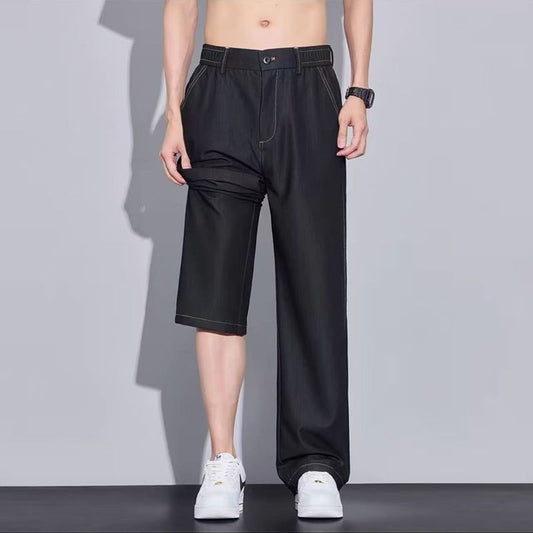 Eclipse Flow Relaxed Luxe Denim Trouser Pant