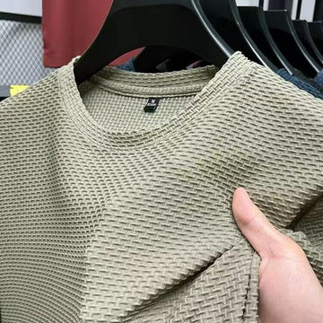 Woven Crest Imported T-Shirt
