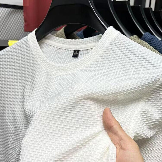 Woven Crest Imported T-Shirt