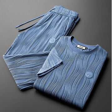 Frostwave Pleated Lounge Set