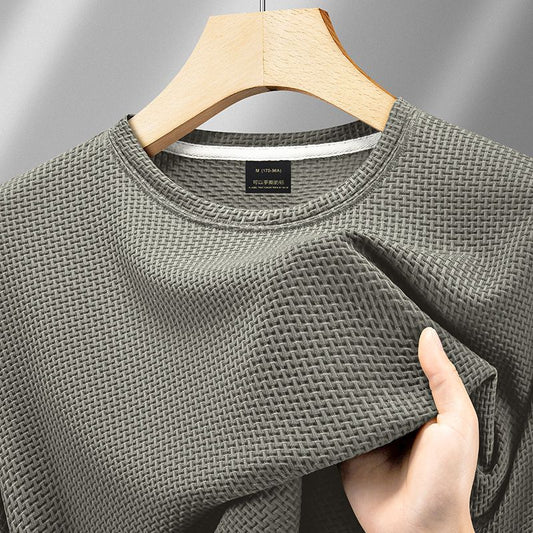 Woven Crest Imported T-Shirt