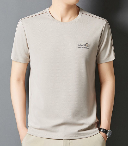 Linen Mist MicroWeave Signature T-Shirt