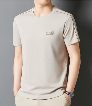 Linen Mist MicroWeave Signature T-Shirt