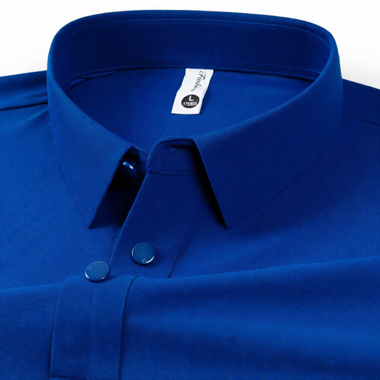 Azure Drift Seamless Polo