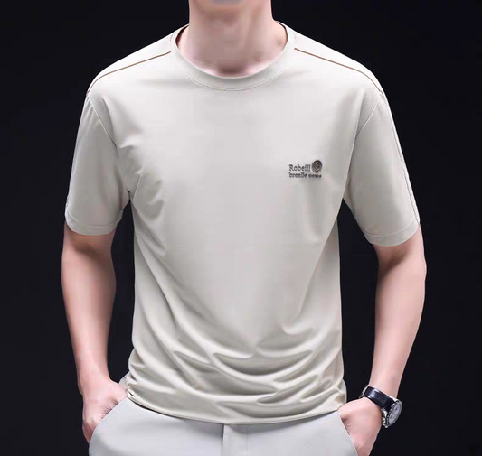 Linen Mist MicroWeave Signature T-Shirt