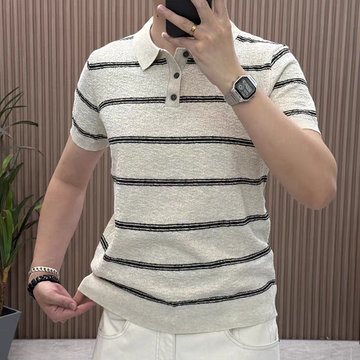 Linen Dusk Horizon Polo