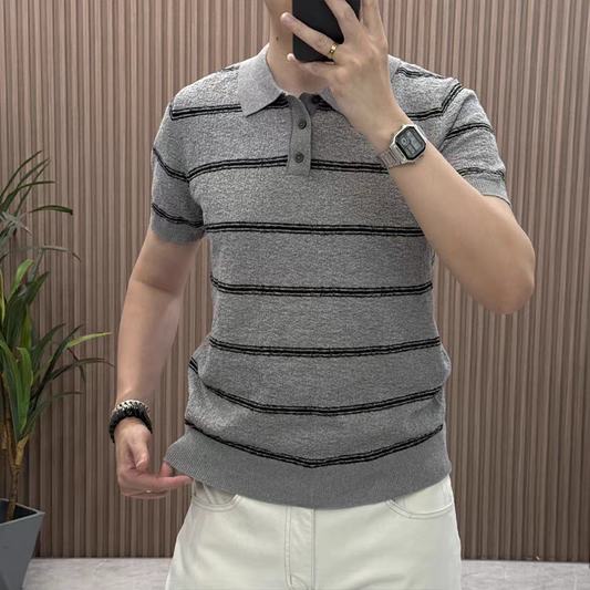 Linen Dusk Horizon Polo