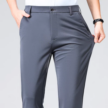 Obsidian Glide Luxe Tailored Trousers