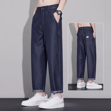 Eclipse Flow Relaxed Luxe Denim Trouser Pant