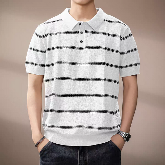 Linen Dusk Horizon Polo