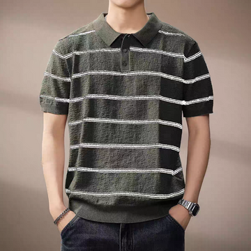Linen Dusk Horizon Polo